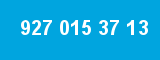 927 015 37 13 927 015 37 13